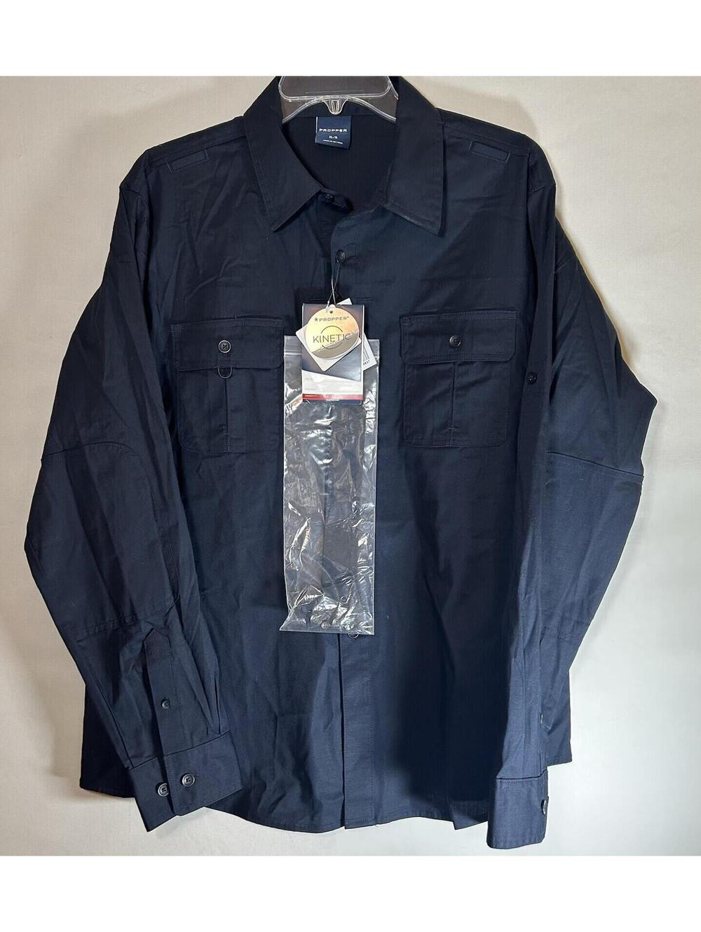 Propper Women's Tactical Shirt Long Sleeve, XL/R, Navy Blue NWT